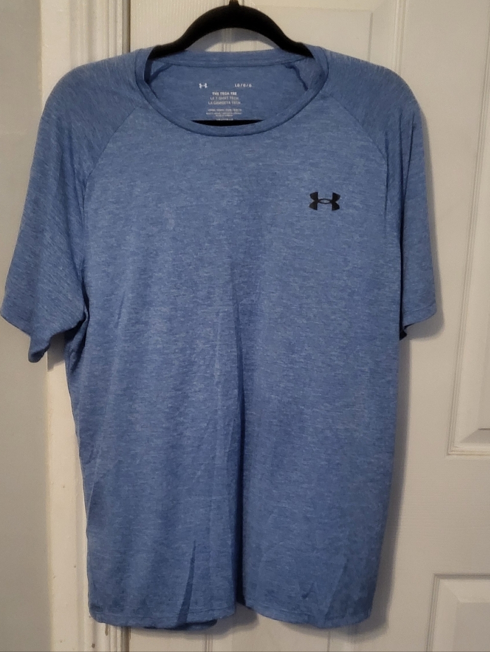 Under Armour Light Blue Men's Short Sleeve Performance Tee